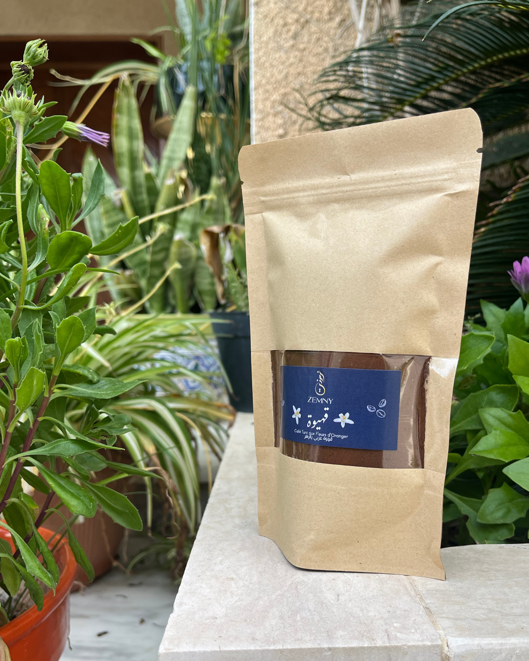 Café turc aux fleurs d&rsquo;oranger 150g – قهوة عربي بالزهر