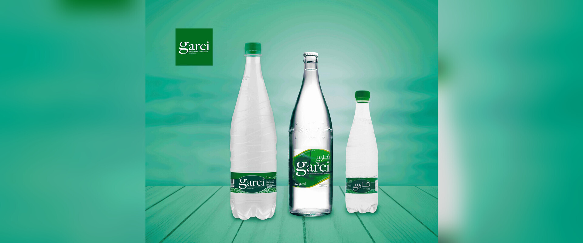 Eau minérale naturellement gazeuse.