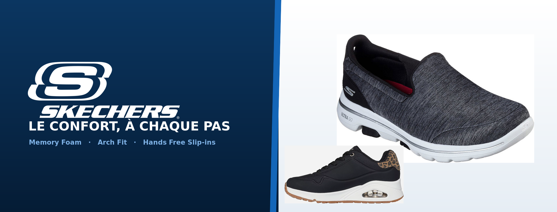 Chaussures confort, lifestyle et performance