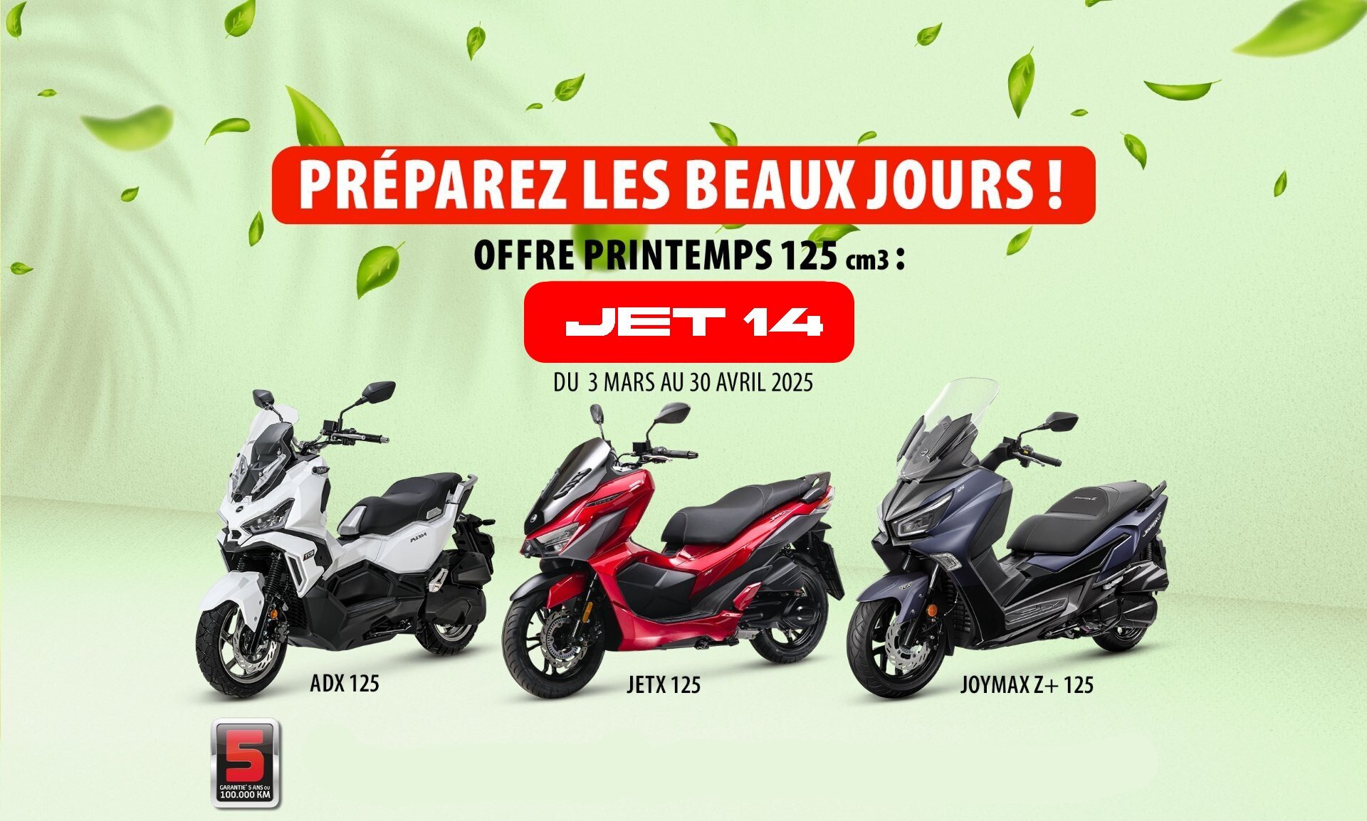Scooters, motos et accessoires en Tunisie