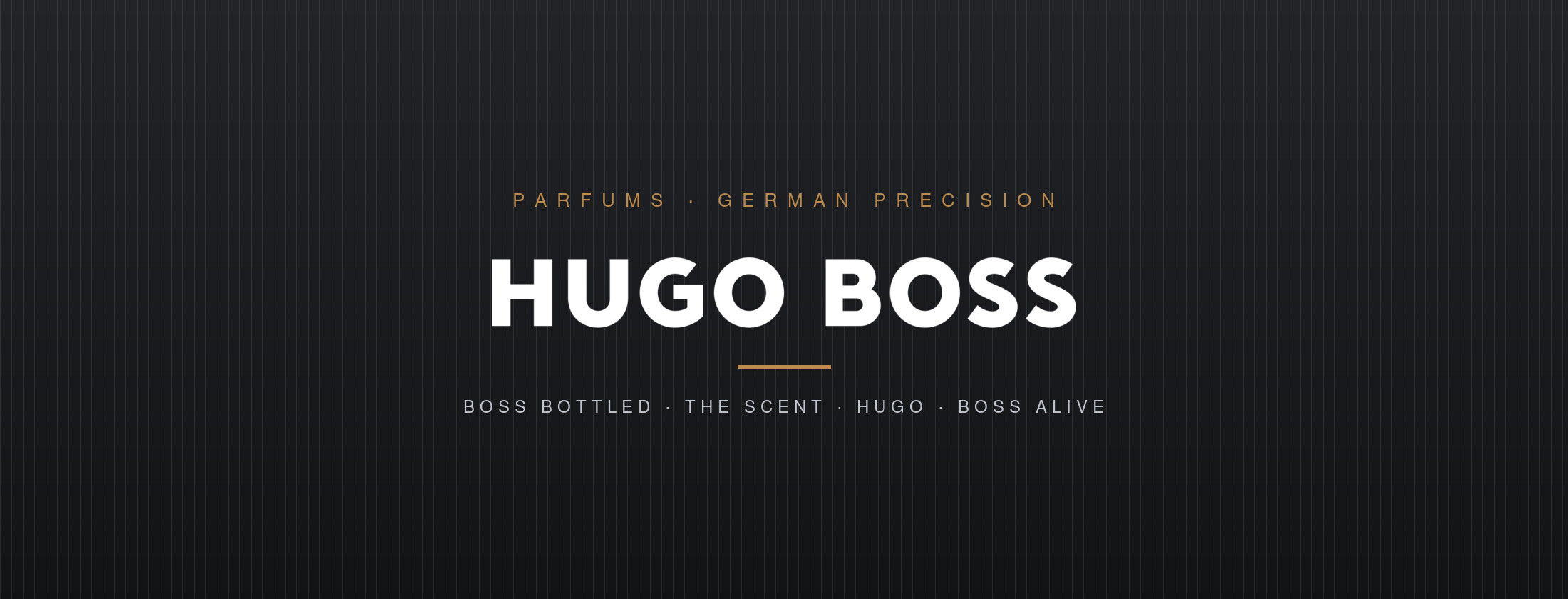 Boss Bottled, The Scent et parfums masculins