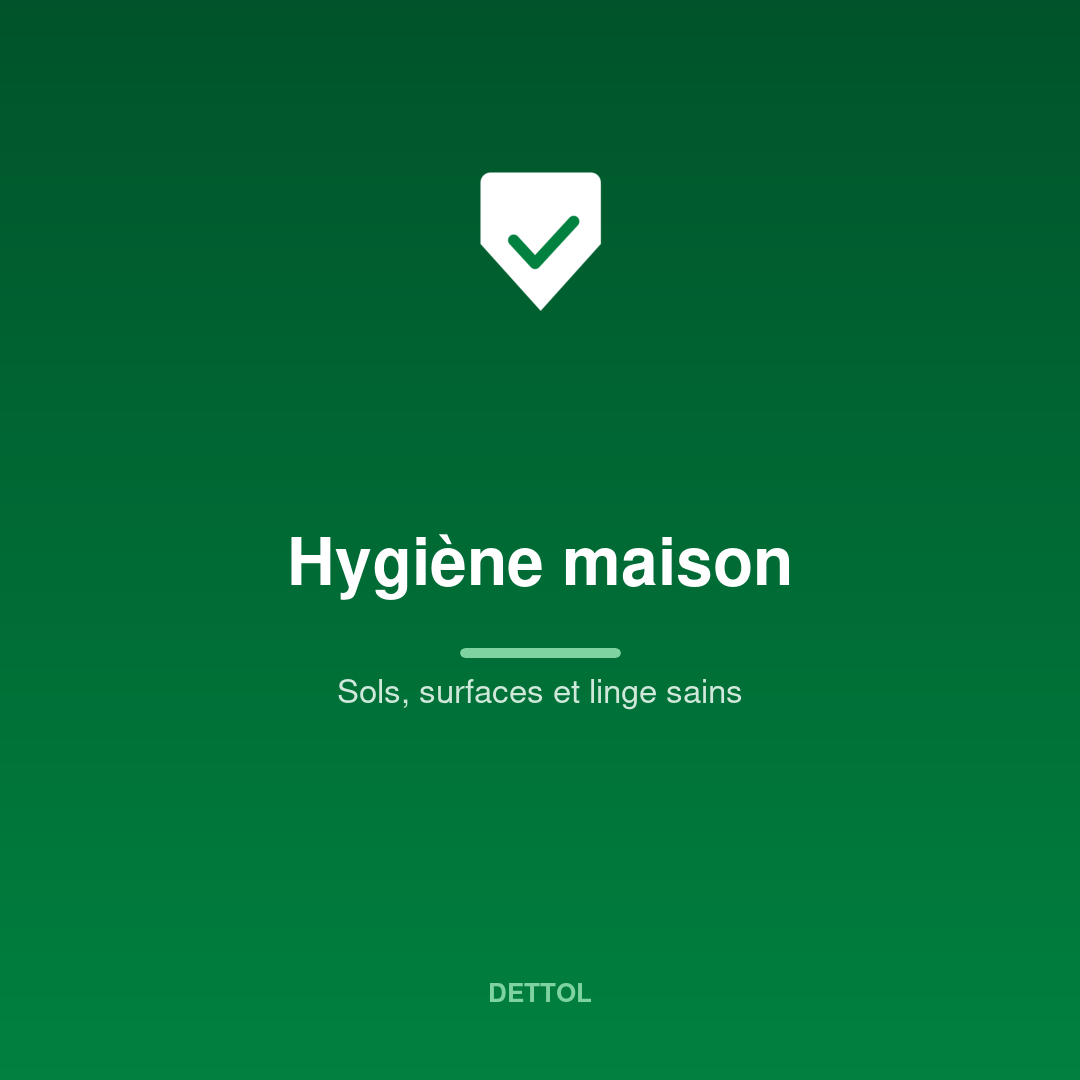 Hygiène maison