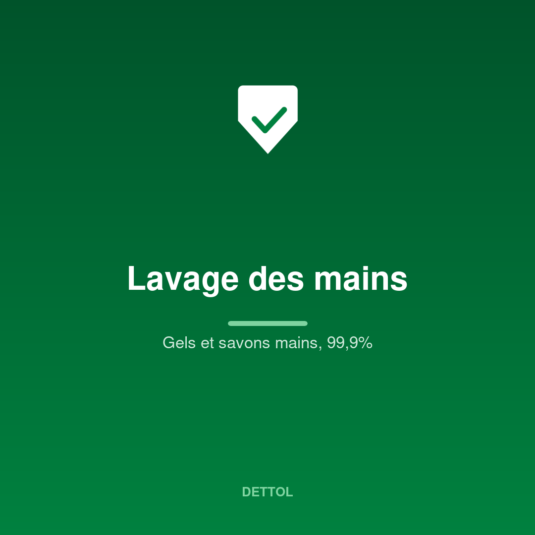 Lavage des mains
