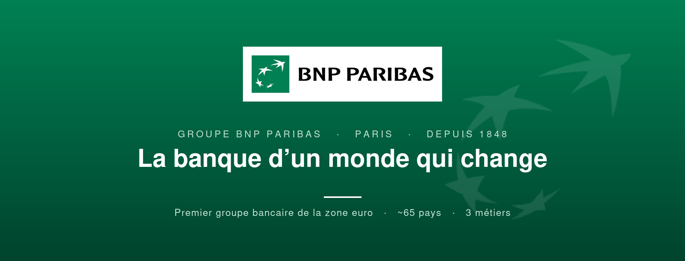 La banque d un monde qui change