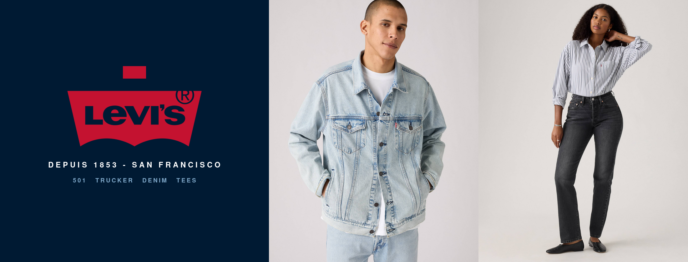 Denim iconique, 501 et essentiels