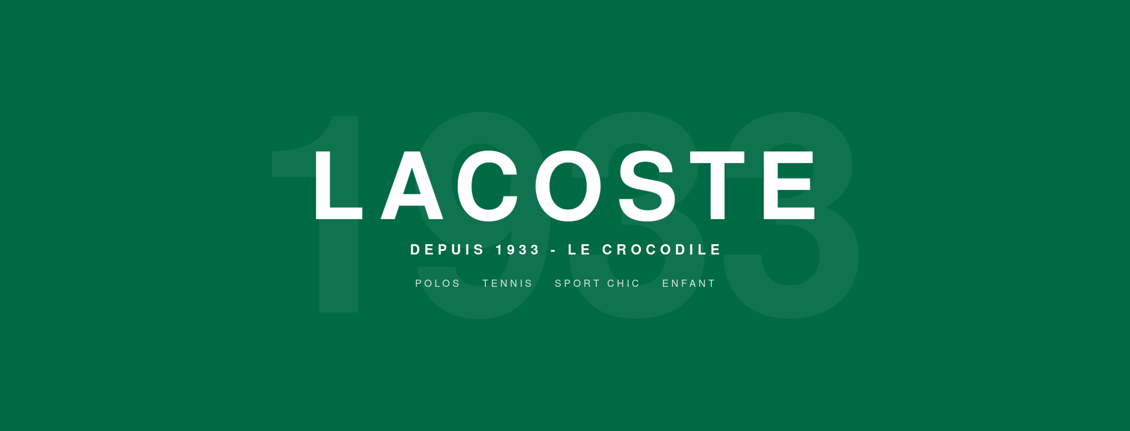 Crocodile, polos et sport chic