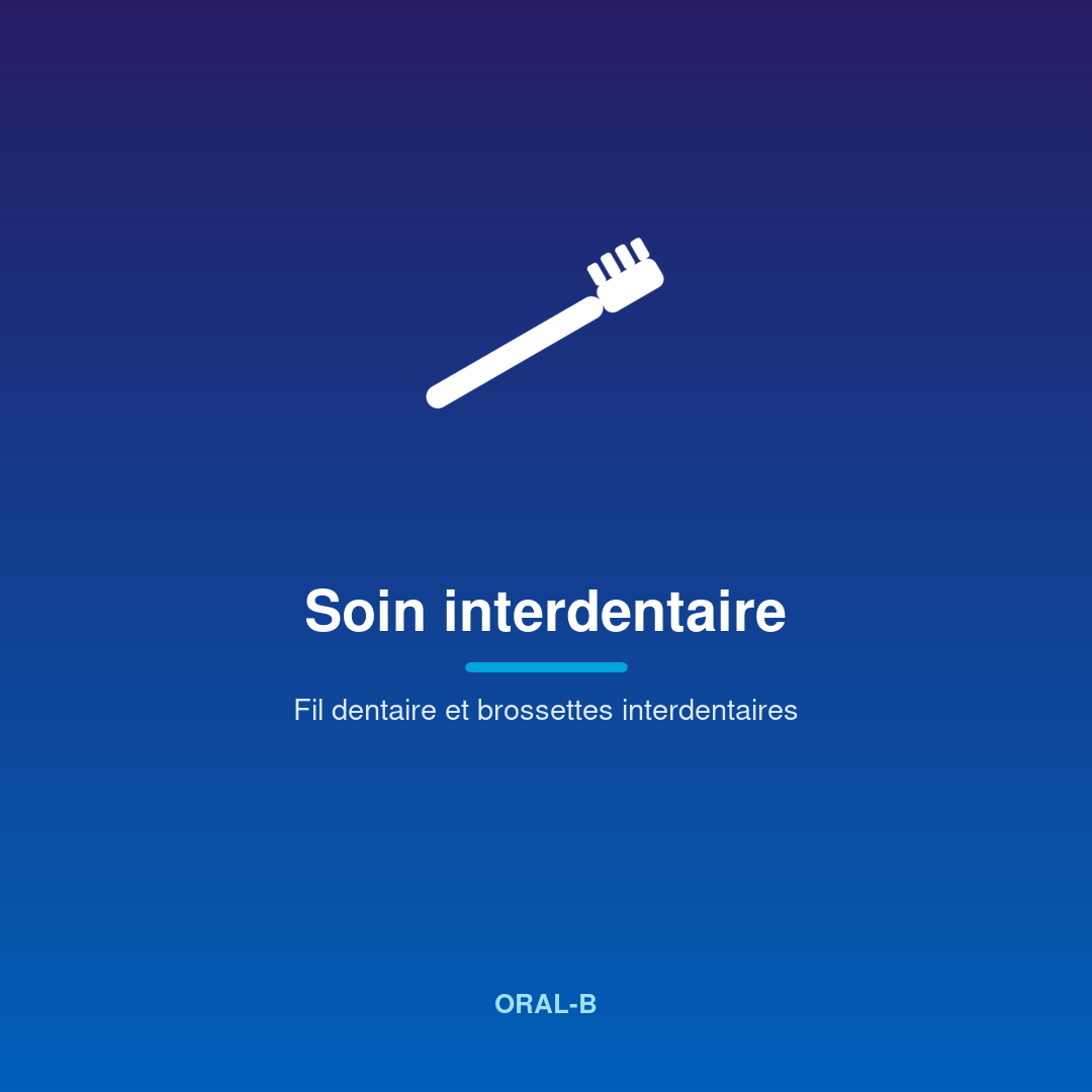Soin interdentaire