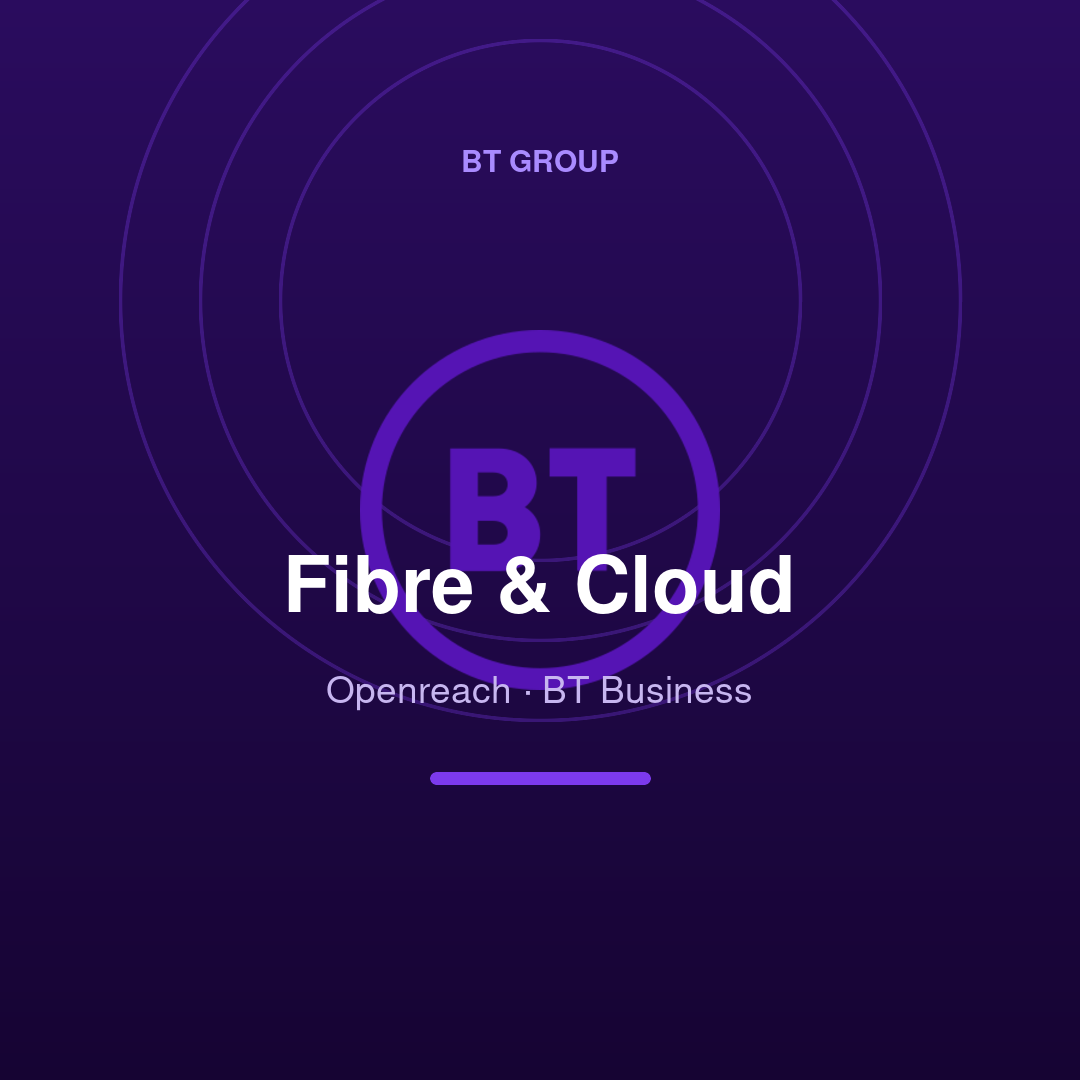 Fibre & cloud BT Business