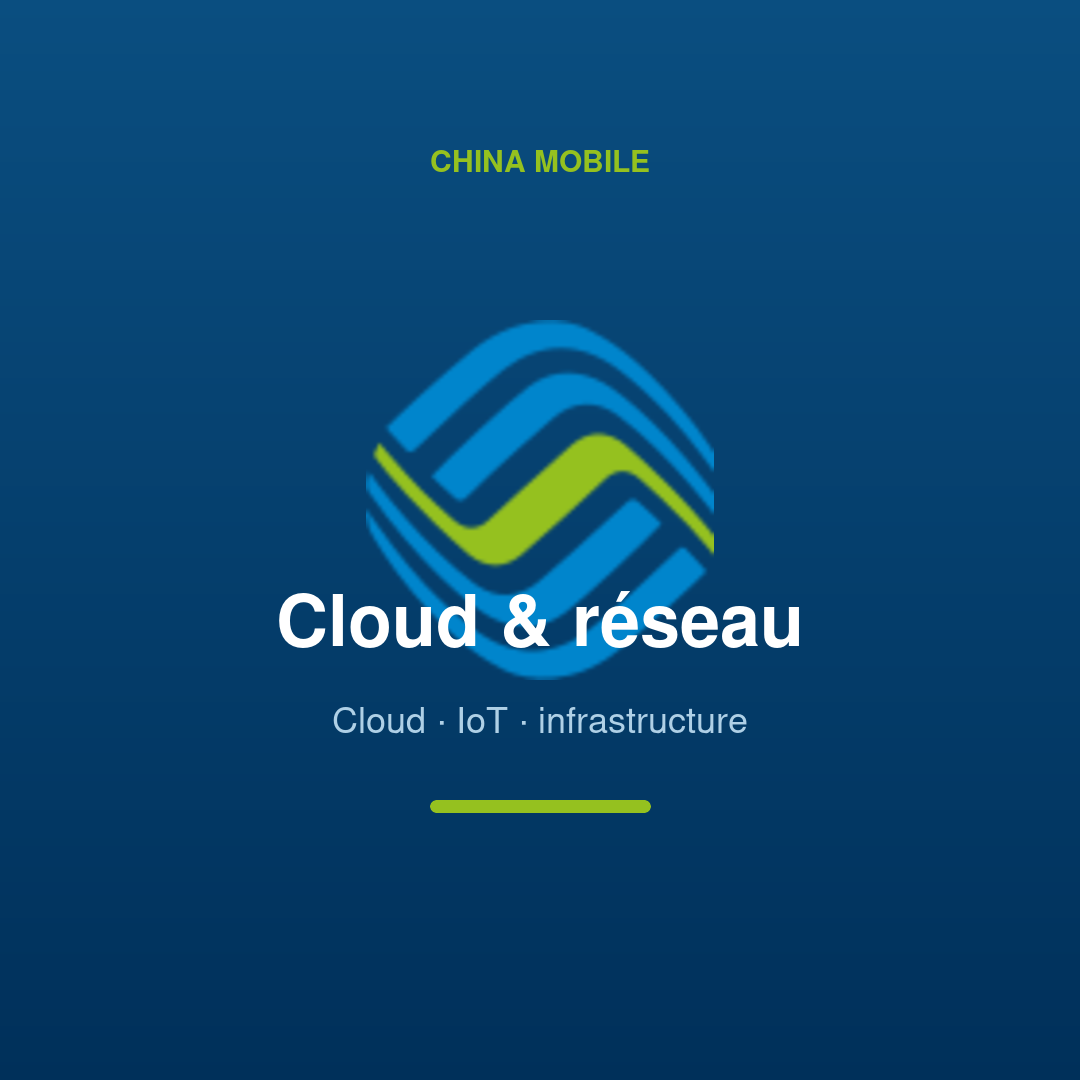 Cloud & infrastructure numérique