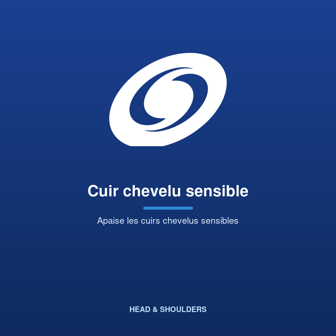 Cuir chevelu sensible