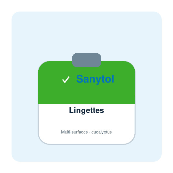 Sanytol Lingettes Désinfectantes