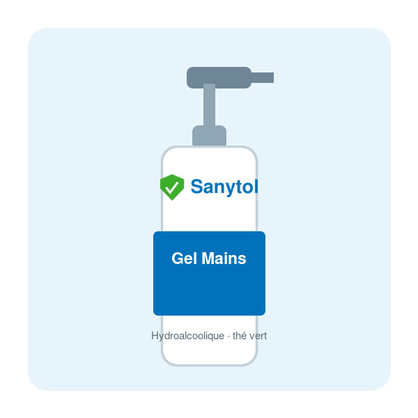 Sanytol Gel Mains Hydroalcoolique