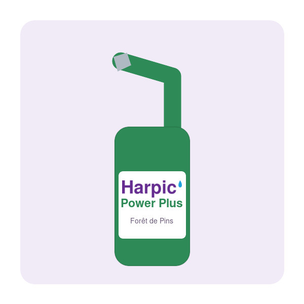 Harpic Power Plus Forêt de Pins