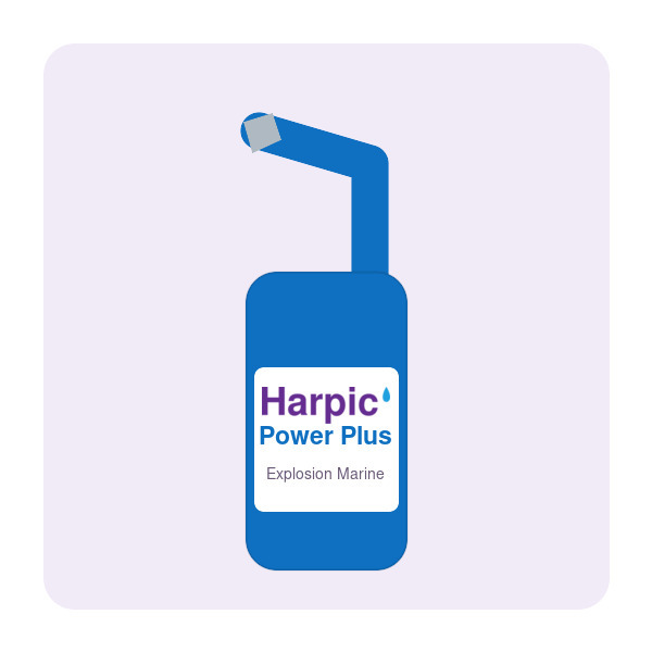 Harpic Power Plus Explosion Marine