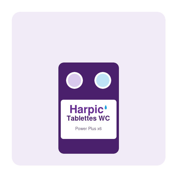 Harpic Tablettes WC Power Plus