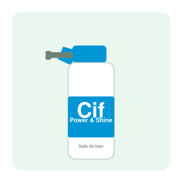 Cif Power & Shine Salle de Bain