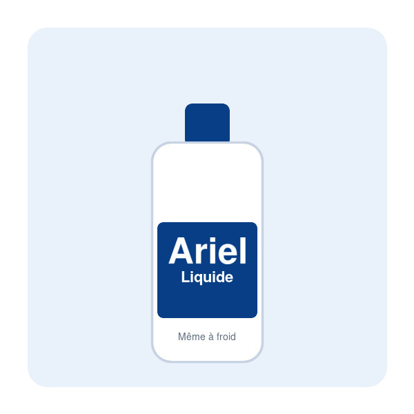 Ariel Lessive Liquide