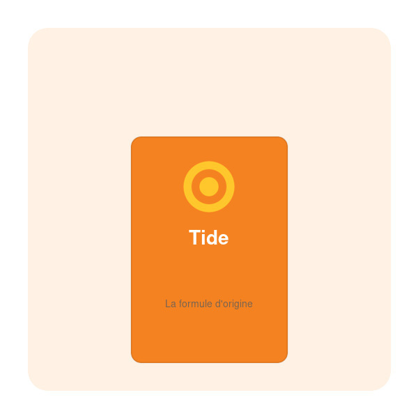 Tide Original Poudre
