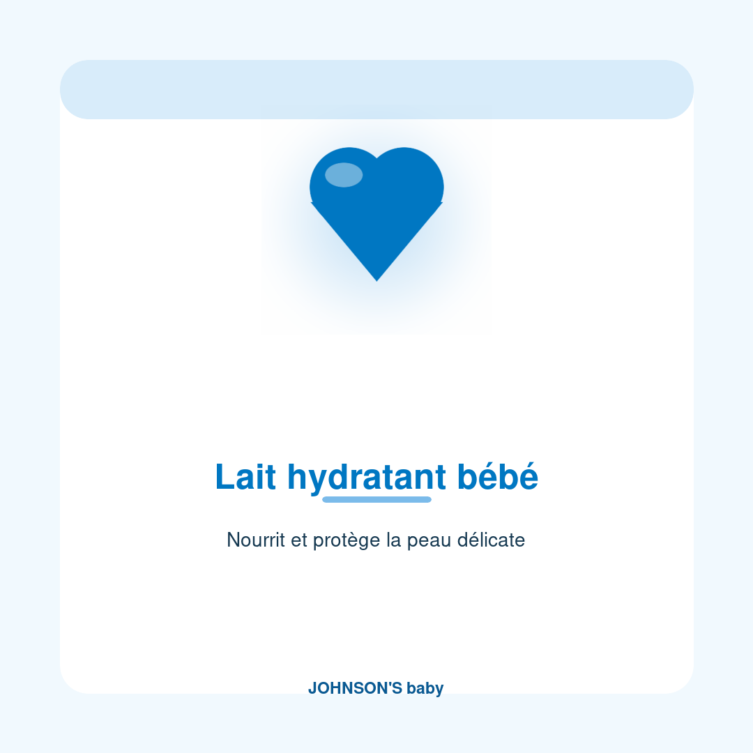 Lait hydratant bébé