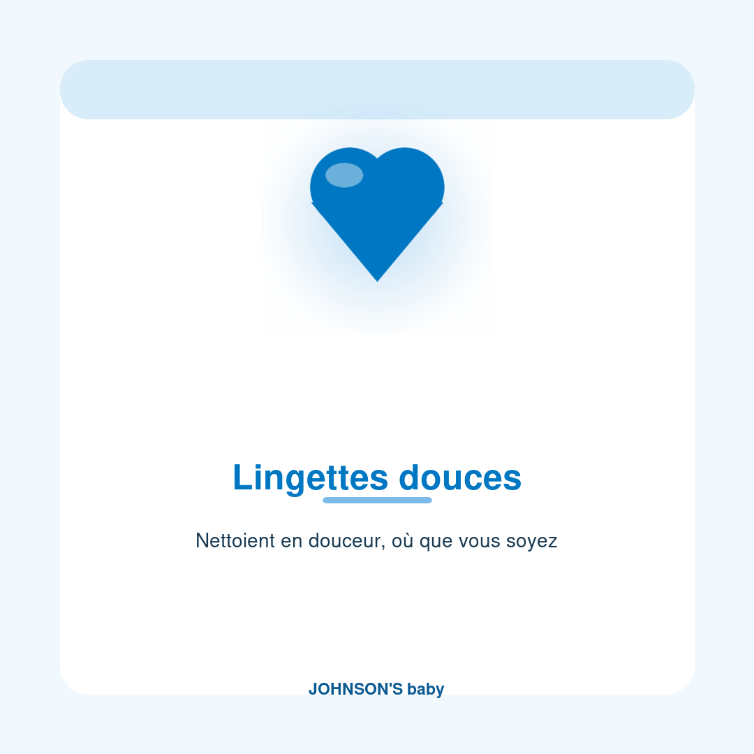 Lingettes douces