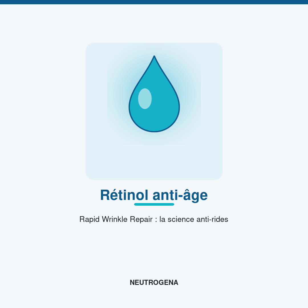 Rétinol anti-âge