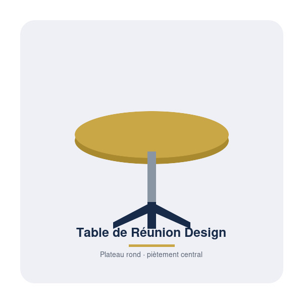 Table de Réunion Design