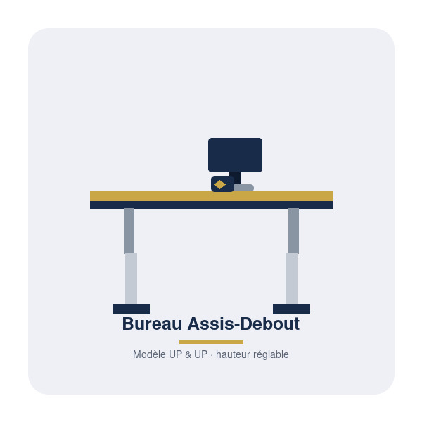 Bureau Assis-Debout UP & UP