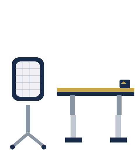 Mobilier de bureau ergonomique et haut de gamme