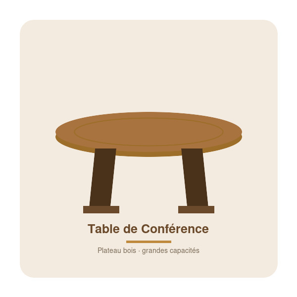 Table de Conférence