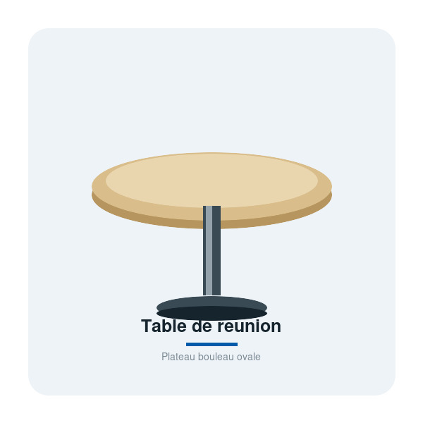 Table de réunion