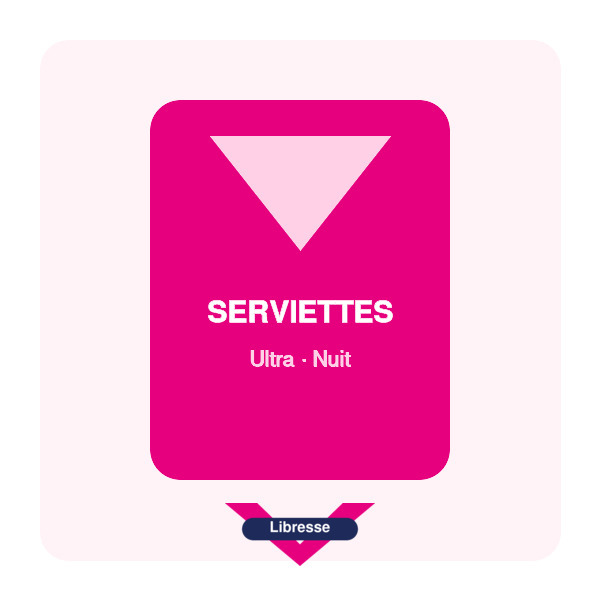 Serviettes Ultra Nuit