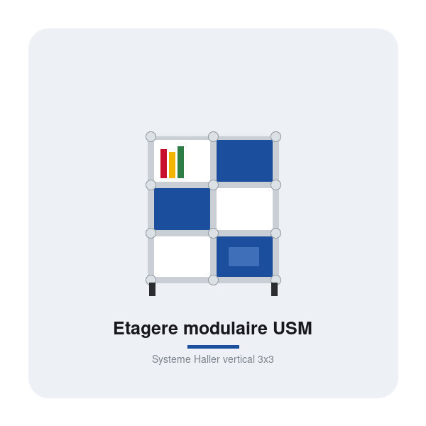 Étagère modulaire USM