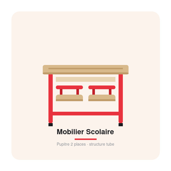 Mobilier Scolaire