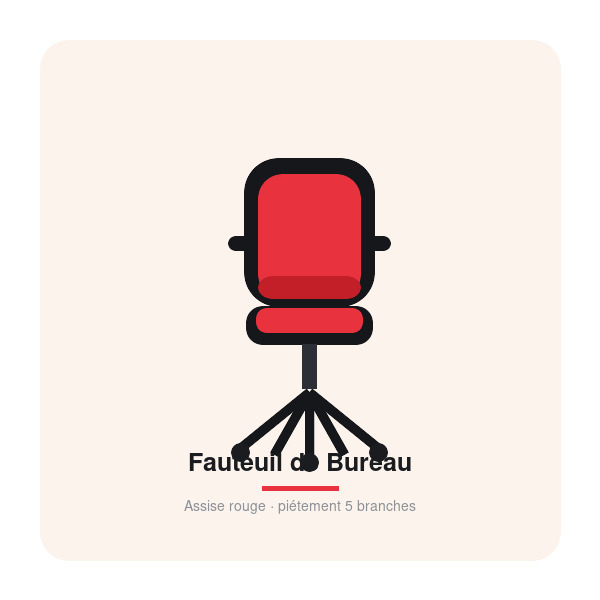 Fauteuil de Bureau