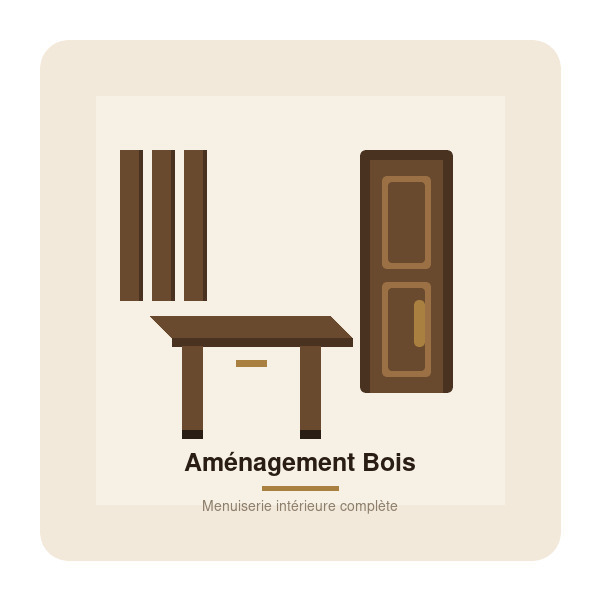 Aménagement Bois