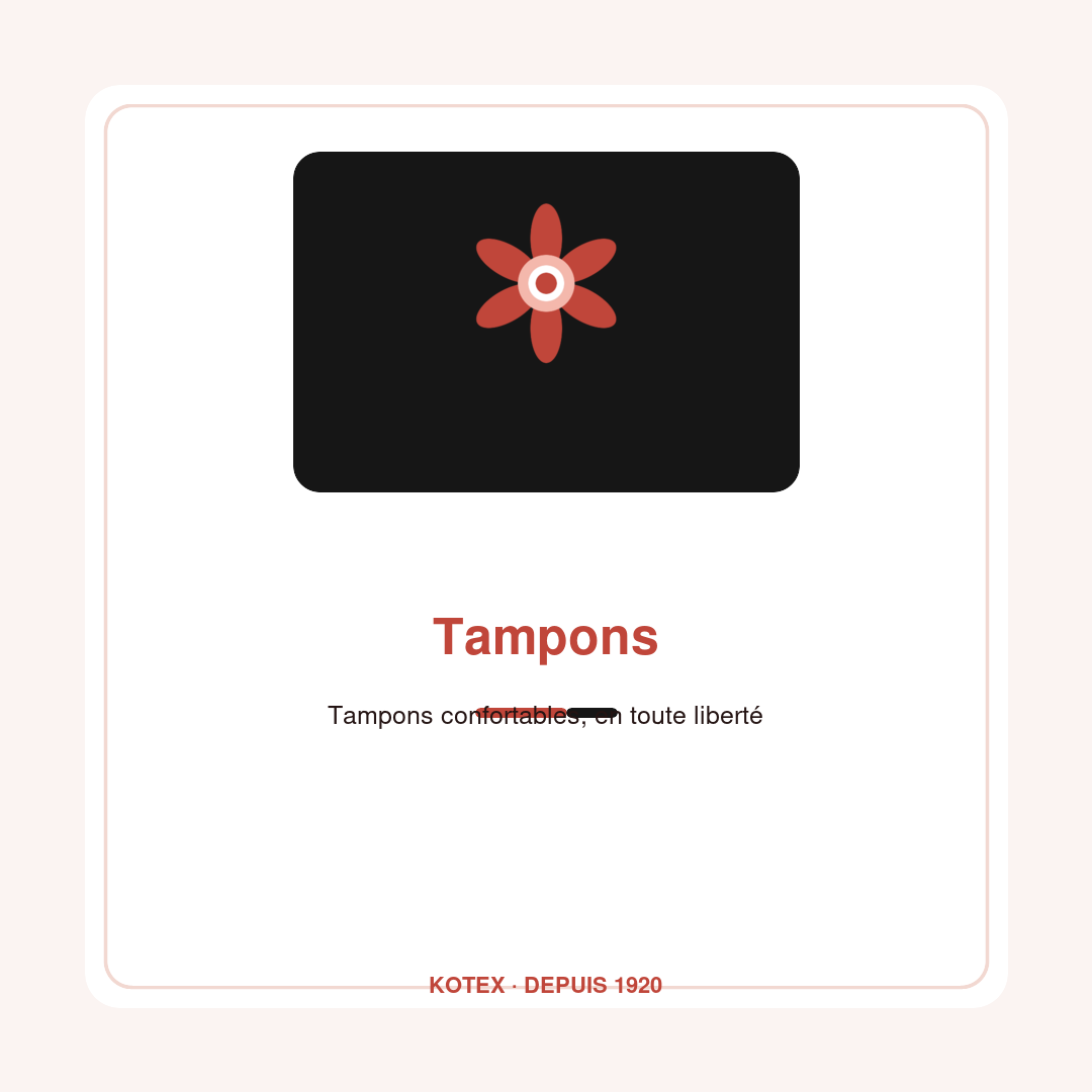 Tampons