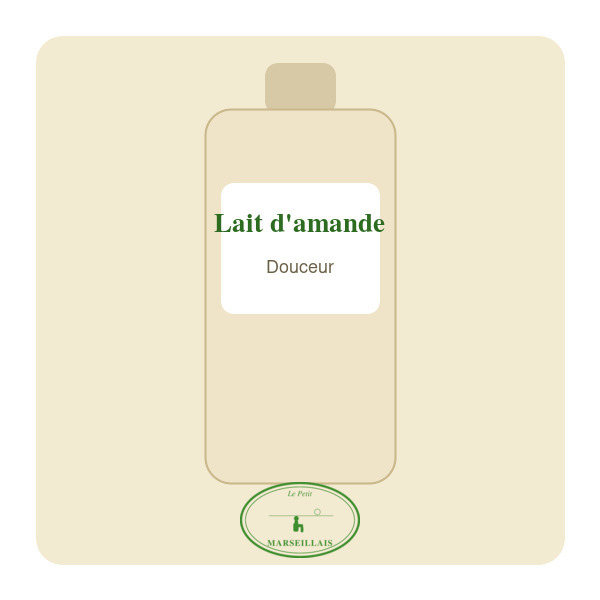 Gel douche Lait d&rsquo;amande douce