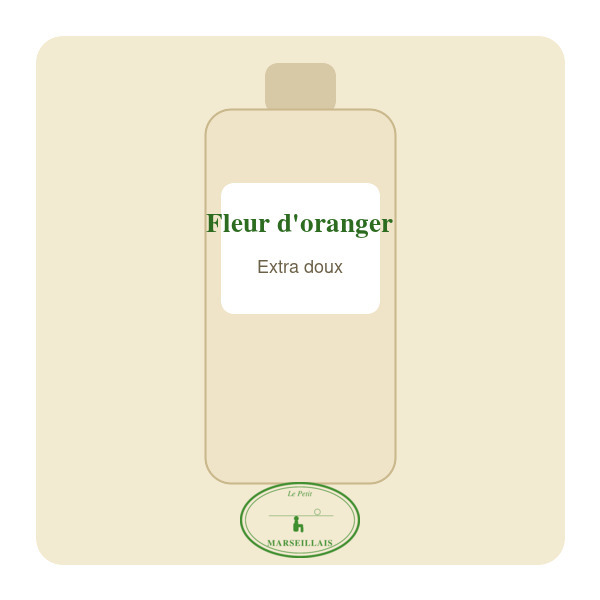 Gel douche Fleur d&rsquo;oranger