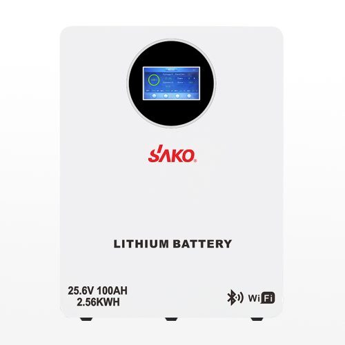 SAKO Li-Sun Wall Stand Lithium Battery Pack 25.6V100Ah