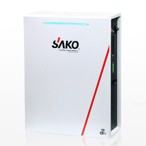 SAKO Competitive Wall stand Lithium Battery Pack With 25.6V200Ah