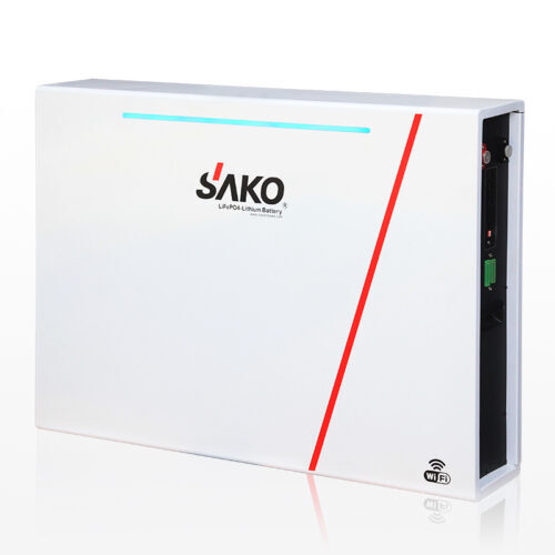 SAKO Competitive Wall stand Lithium Battery Pack With 51.2V200Ah