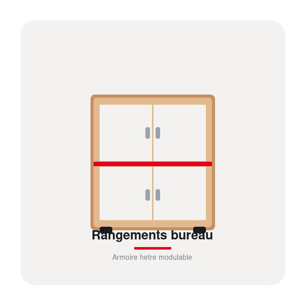 Rangements bureau