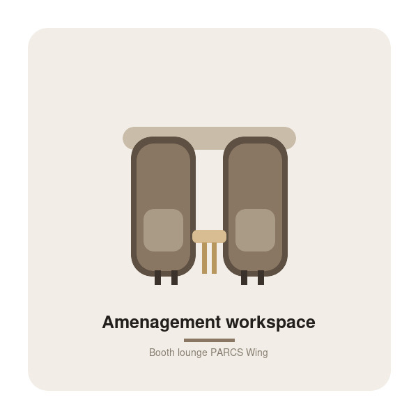 Aménagement workspace