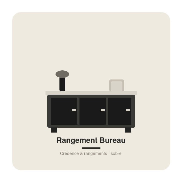 Rangement Bureau