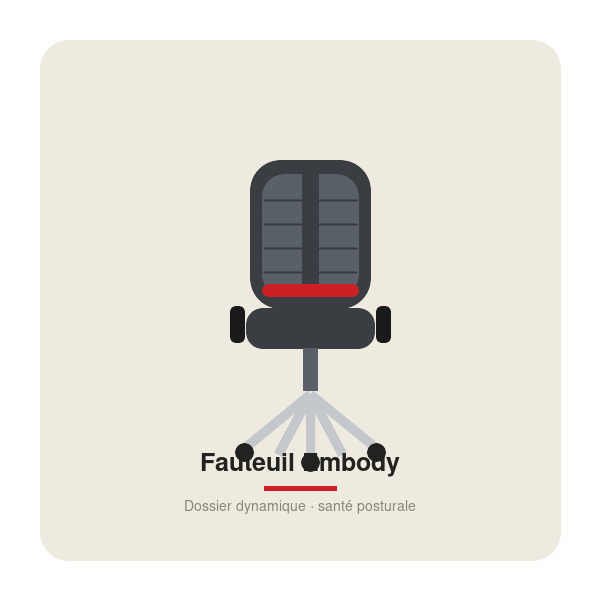 Fauteuil Embody