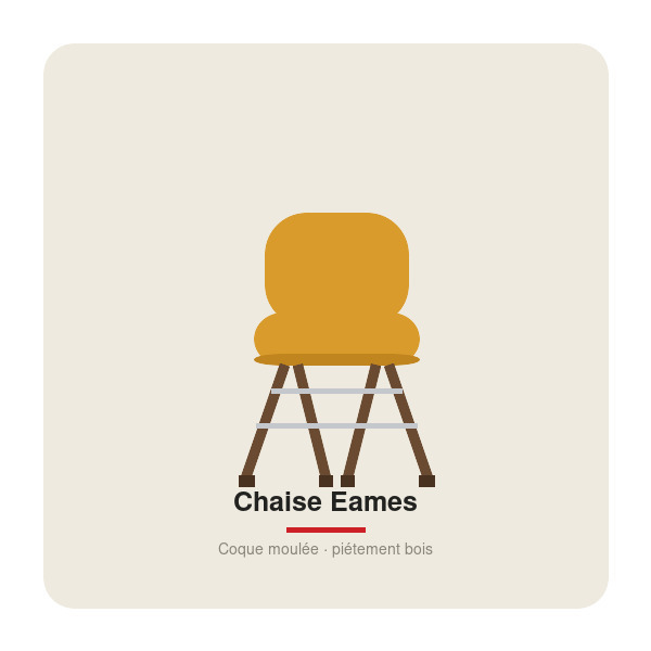 Chaise Eames