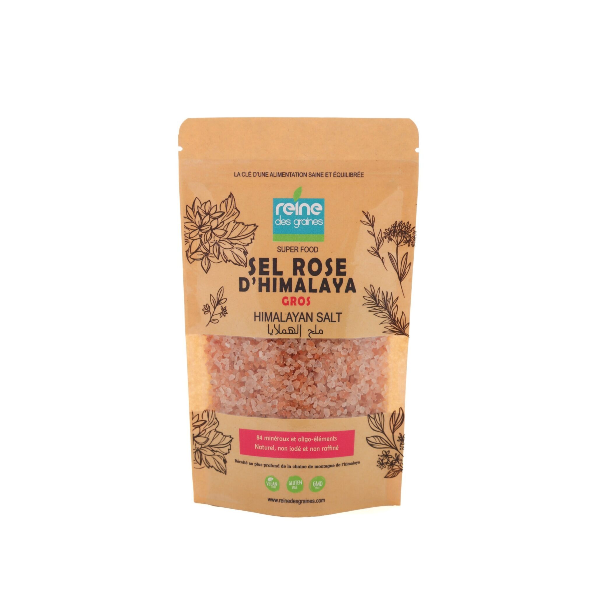Sel Rose d’Himalaya Gros (200gr)